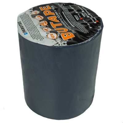 10m of BUTAPE Strong Butyl Roofing Flashing Tape Flashband Seal in Anthracite Grey For Roofing