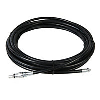 10m Pipe Cleaning Pressure Washer Hose 110 Bar Max Blocked Drain Sewer Waste