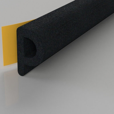 5M Self Adhesive Draught Excluder Brush Window Pile Seal Film Door