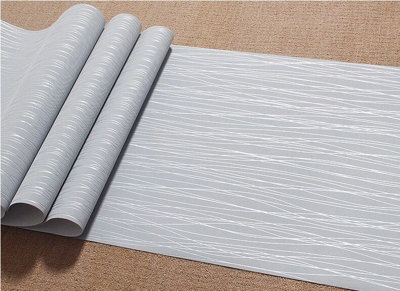 10M Silver 3D Embossed Geometric Curving Linear Wallpaper - 4