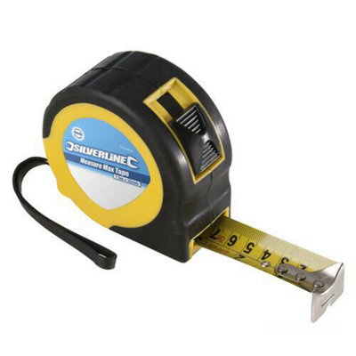 10m x 32mm Measure Max Tape Measure Heavy Duty DIY Blade Lock Metric ...