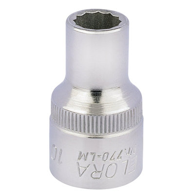 10mm 1/2" Square Drive Elora Bi-Hexagon Socket 24559