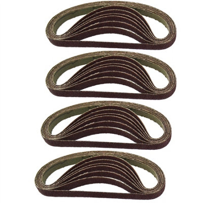 Correa Archivo Finger Power Sander Bandas Lijadoras Abrasivos 330mm X