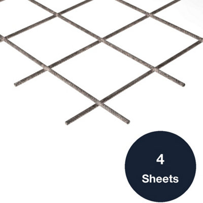 10mm A393 High Tensile Steel Reinforcement Mesh Sheet 2000mm x 3600mm ...
