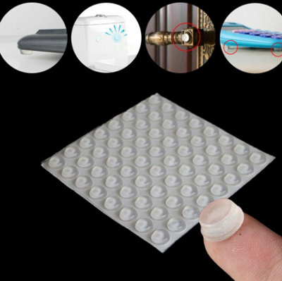 10mm Clear Kitchen Cabinet Soft Close Stop Door Buffer Pads Catch ...