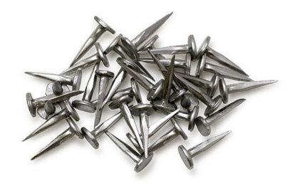 10mm Fine Cut Upholstery Tacks Zinc Steel Nails for Carpet Furniture & DIY Projects 50 Pack