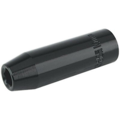 10mm Forged Deep Impact Socket for 1/2 Inch Drive - Durable Chrome Vanadium Wrench Tool