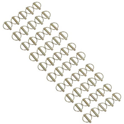 10mm Lynch Pins Clips Fasteners Linkage Locking Pins Tractors Trailers 50pc