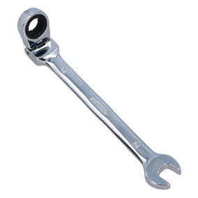 10mm Metric Flexi Head Ratchet Combination Spanner Wrench 72 Teeth