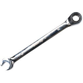 10mm Metric Ratchet Combination Spanner Wrench 72 Teeth Reversible