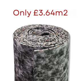 10mm PU Foam Carpet Underlay, 15m²