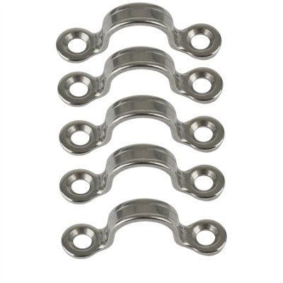 10mm Stainless Steel Sheet Eyes 5 PACK Fender Tie Ring DK80