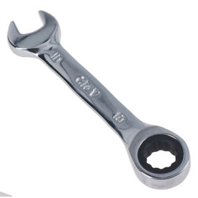 10mm Stubby Ratchet Combination Spanner Metric Wrench 72 Teeth SPN03