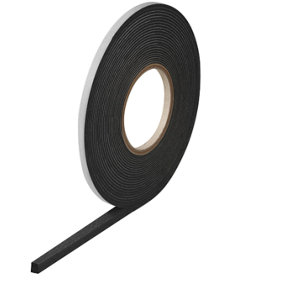 10mm Wide Expanding Foam Tape Weather Seal Eaves Filler Draught Excluder Expansion 4-20mm 8m