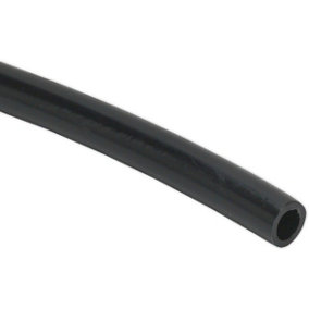 10mm x 100m LLDPE Flexible Tubing - BLACK Water & Gas Hose Pipe - EASY CUT Reel