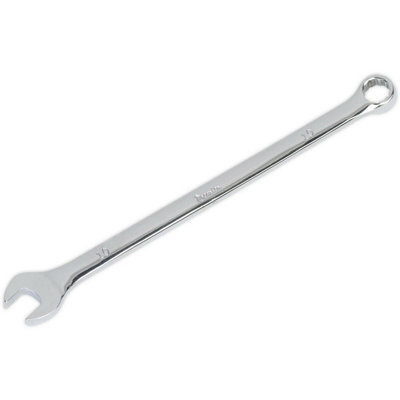 10mm x 189mm Extra Long Chrome Vanadium Steel Combination Spanner