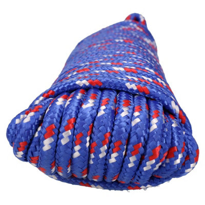 10mm x 30m Multi-Purpose Polypropylene Braided Rope for Camping Gardening - 3