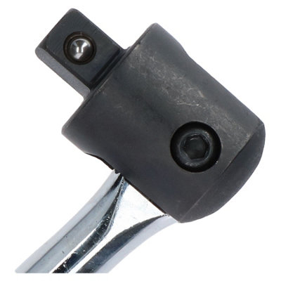 10pc 1/2" Drive Deep Metric Impact Sockets 10 - 24mm & 1/2" Drive Breaker Bar