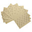10pc Assorted Sandpaper Sanding Sheets for Metal Wood Plastic Medium 100 Grit