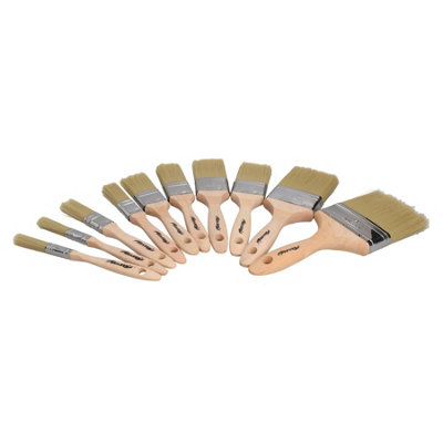 Buy 10pc Paint Brush Set Painters And Decorators Decorating Brush 12   10pc Paint Brush Set Painters And Decorators Decorating Brush 12 100mm Width~5056316345316 01c MP