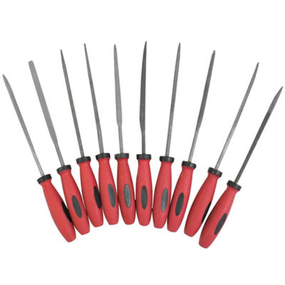 10pc Precision Needle File Set Kit Jewellers Craft Jewellery Shaping