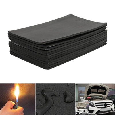10Pcs 15mm Car Sound Deadening Closed Cell Foam Heat Insulation Sound Material Heat Barrier - 3