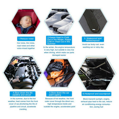 10Pcs 15mm Car Sound Deadening Closed Cell Foam Heat Insulation Sound Material Heat Barrier - 5