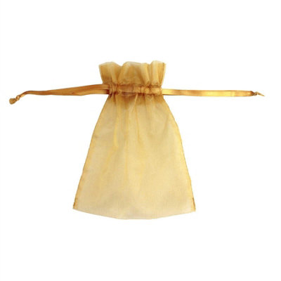10pcs Gold Luxury Organza Gift Bags 15x12cm Jewellery Pouches XMAS Wedding Party Candy Favour - 3