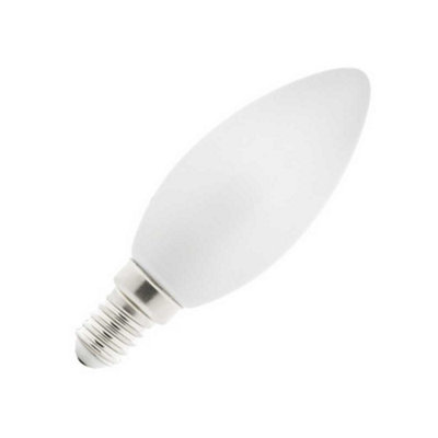 10pcs LED Bulb 4W LED Candle Lamp E14 3000K, 30000+ rated hours.