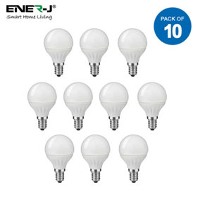 10pcs LED Bulb 4W LED Golf Ball Lamp E14 P45 3000K