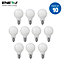 10pcs LED Bulb 4W LED Golf Ball Lamp E14 P45 6000K