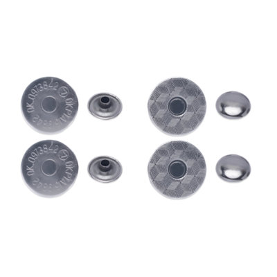 10pcs Magnetic Clasp Snap Button Double Rivet Closures for Clothing ...