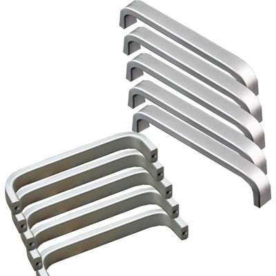 10pcs Mini Aluminum Door Handles for Kitchen Cabinets Cupboard Drawer ...