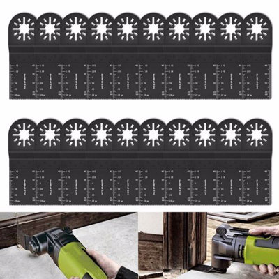 10pcs Oscillating Multi-tool Blades Wood Metal Cutter Saw Blades for Dewalt Fein