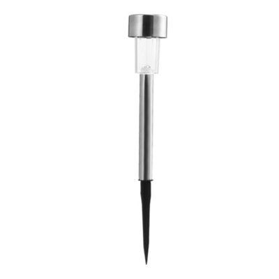 10Pcs Outdoor Stainless Steel Solar-Powered Pathway Lights - 5