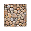 10Pcs Stone Relief Self Adhesive Wall Panels