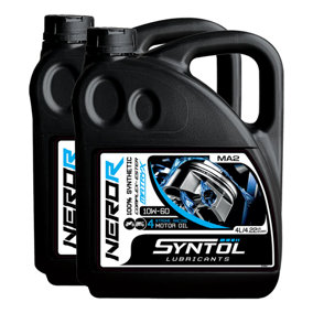 10W60 Motorcycle Oil Fully Synthetic 4 Stroke JASO MA MA2 10W-60 API SN - 2x4L