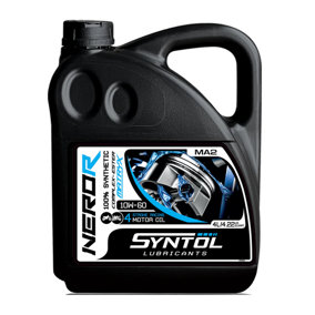 10W60 Motorcycle Oil Fully Synthetic 4 Stroke JASO MA MA2 10W-60 API SN - 4L