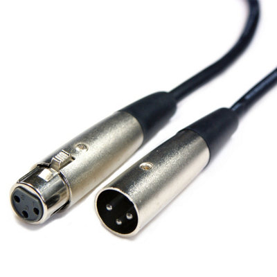 10x 10m 3 Pin XLR Male to Female Cable Pro Audio Microphone Speaker ...