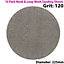 10x 120 Grit Silicon Carbide Mesh 225mm Round Sanding Discs Hook & Loop Backing