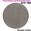 10x 180 Grit Silicon Carbide Mesh 225mm Round Sanding Discs Hook & Loop Backing