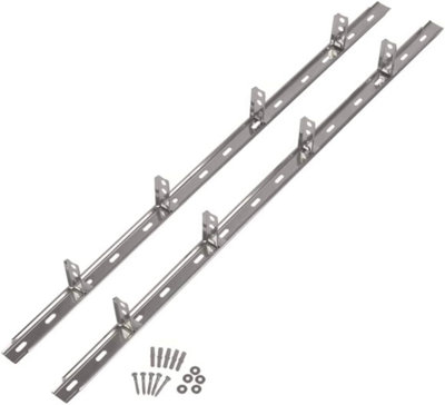 10x 2.4m Ultimate Universal Stainless Steel Wall Starter Kit - Includes All Fixings