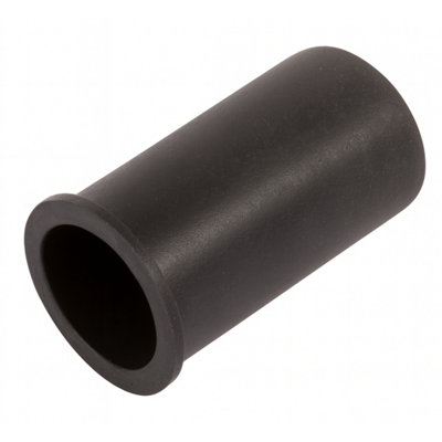 10x 25mm Black Poly Insert - Durable Polyethylene Pipe Support for MDPE ...