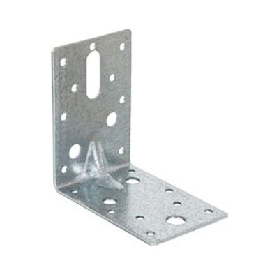 10x Angle Bracket 90x90x60mm Fixings Direct - 5