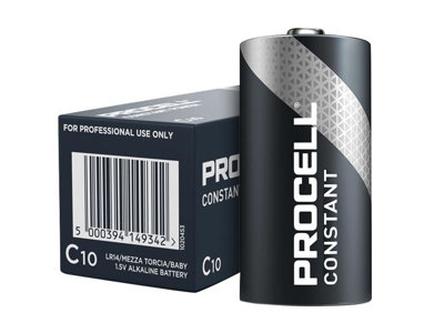 10x Duracell S19031 C Cell PROCELL Alkaline Constant Power Industrial Batteries