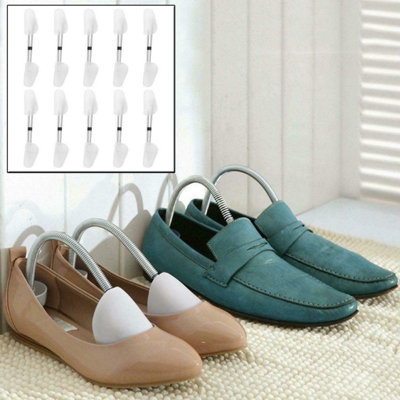 10x Pairs Universal Plastic Shoe Trees Stretchers for Men Womens Shoes Expands Length Width of