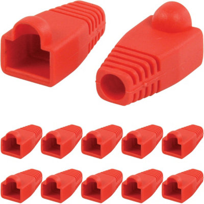 10x F Connector Outdoor Cable Cover Boot Strain Relief RG59 RG6 Satellite  Aerial