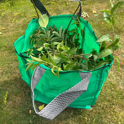 10x Yuzet 120L Heavy Duty Garden Waste Bags Refuse Rubbish Sacks Leaf Grass - 4