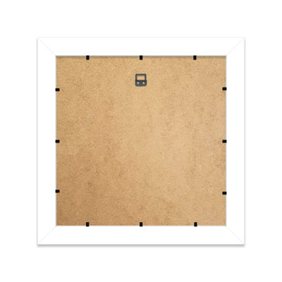 10x10 White Ornate Picture Frame (25.4 x 25.4cm) Poster, Photo, Artwork, Gallery Wall or Print