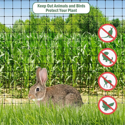 10x2mHeavy Duty Anti Bird Netting Mesh Net Garden Fruit Crop Cage ...